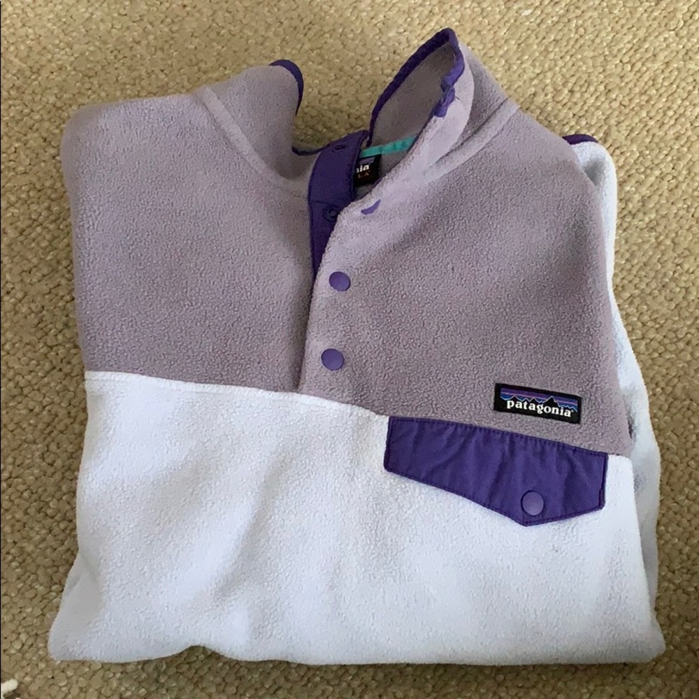 Purple Patagonia Synchilla